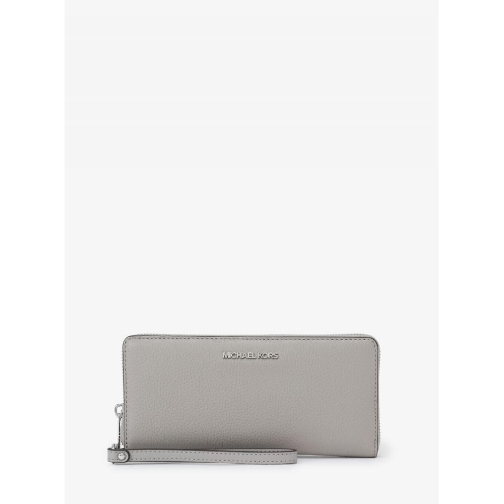 

Michael Kors Jet Set Travel Continental Wallet Large 35f7stve7l35 Pearl Grey F