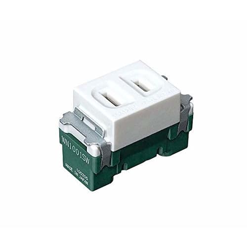 Panasonic Advanced S Embedded Outlet (Ceramic W WN1001CW