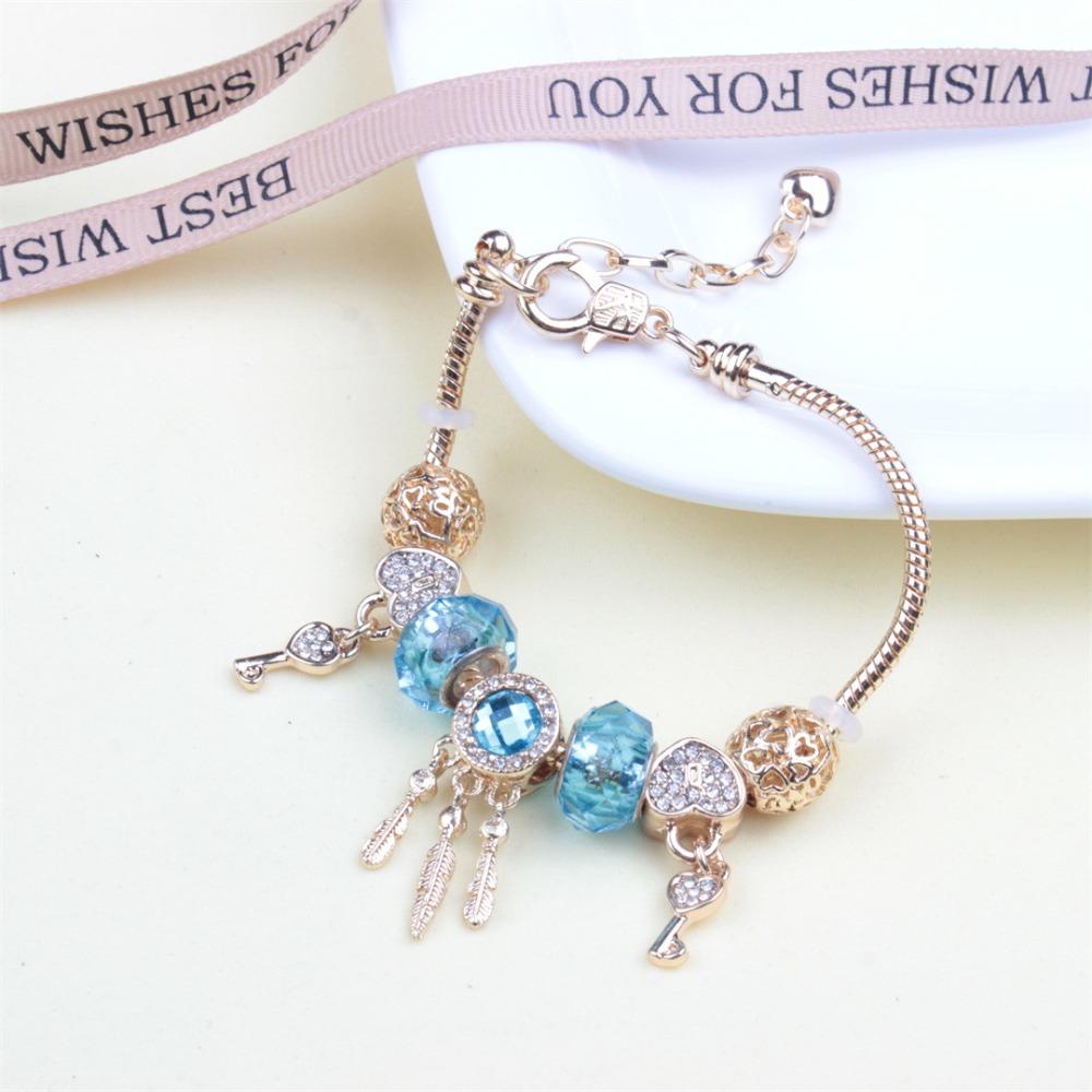 Beaded Bracelet Bangle Multi Element Stainless Steel Copper Alloy Open Spring Snake Bone Chain