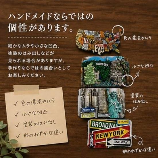 ALOHAMONI World Landmark Vintage Art Magnet Overseas City Three-Dimensional Sculpture (Japan Kiyomizu-dera)