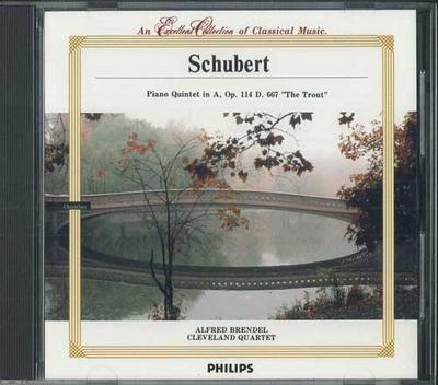 CD  - Schubert: Piano Quintet MP148 PHILIPS Japan Classical Used