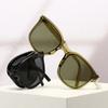 Folding sunglasses portable ultra light sun protection UV protection sunglasses for both men and women