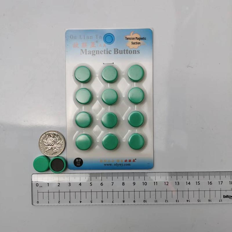 Flat 20mm Magnetic Beads - Teaching, Office, Whiteboard, and Fridge Magnets