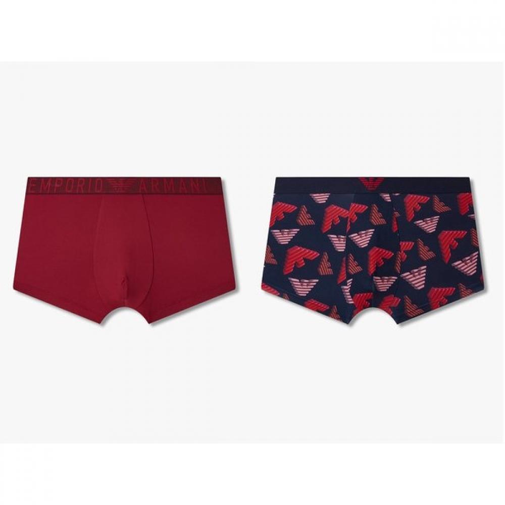 Emporio Armani Мужские Жаккардовые Нейлоновые Трусы Комплект 2 0815312020 0815312054 M(100)