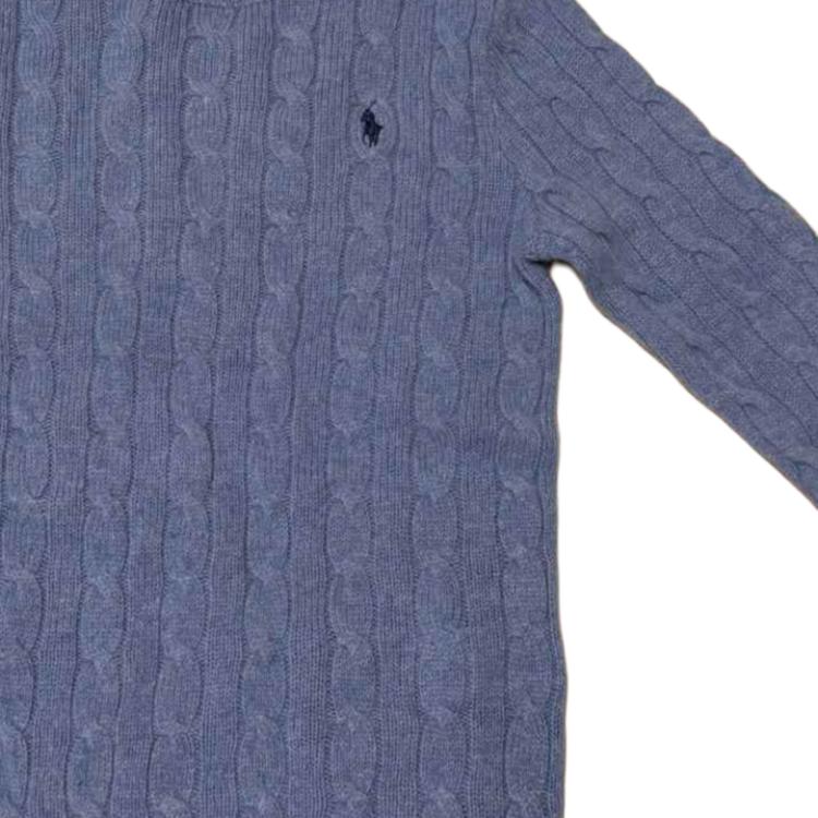 Polo Ralph Lauren Wool Crew Neck Long Sleeve Sweater Classic Edition Women Sweater 211882916-506