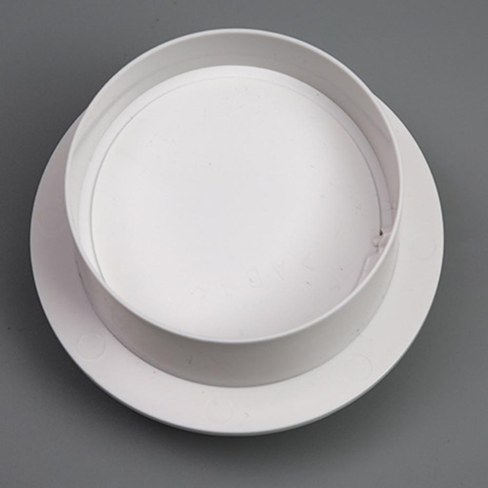 Rückschlagventil Lüftungsrohr ABS Luftkanalsteuerung Ersatz 80-200mm Kanalverbinder Abluftventilatorrohr Heimwerker Neu