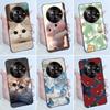Cute Cartoon Case For ZTE Blade A75 5G/Nubia Focus 5G/Nubia Calf 5G Printing Shell Protective Cover Soft Silicone Black Casing
