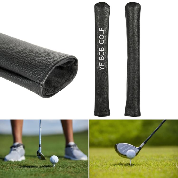 Golf Alignment Stick Cover, PU Golf Alignment Stick Holder Headcover Watertight Protection Cover for Aiming Exercise