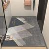 Modern Entryway Minimalist Doormat With Polyester Fiber For Home Decor Entrance