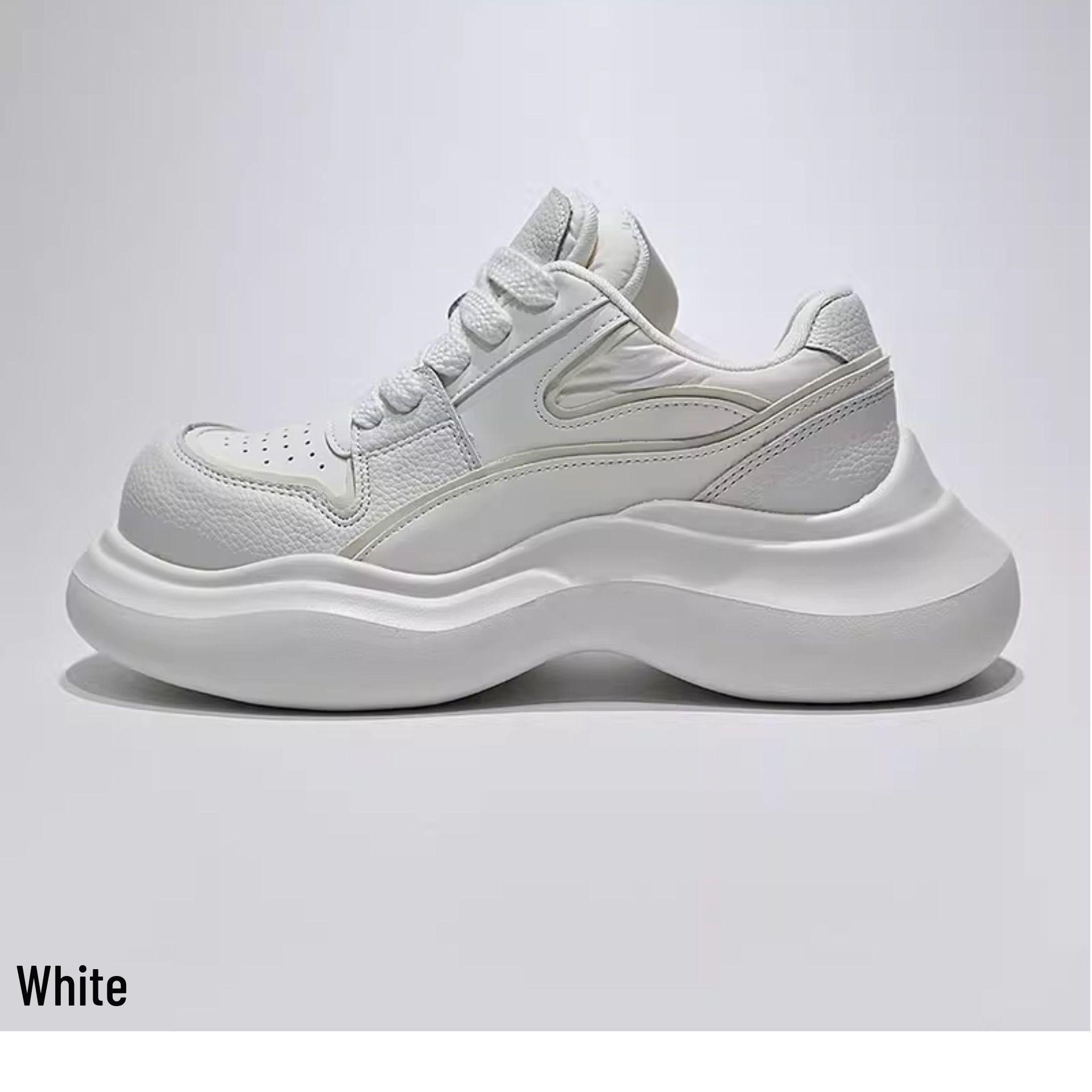 

2025 Women s European Style Thick Sole Dad Sneakers - Versatile, Lightweight, and Soft for Spring/Autumn Outdoor Sports 36