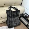 Denim Tote Bag Women's Large Capacity Commuter Handbag