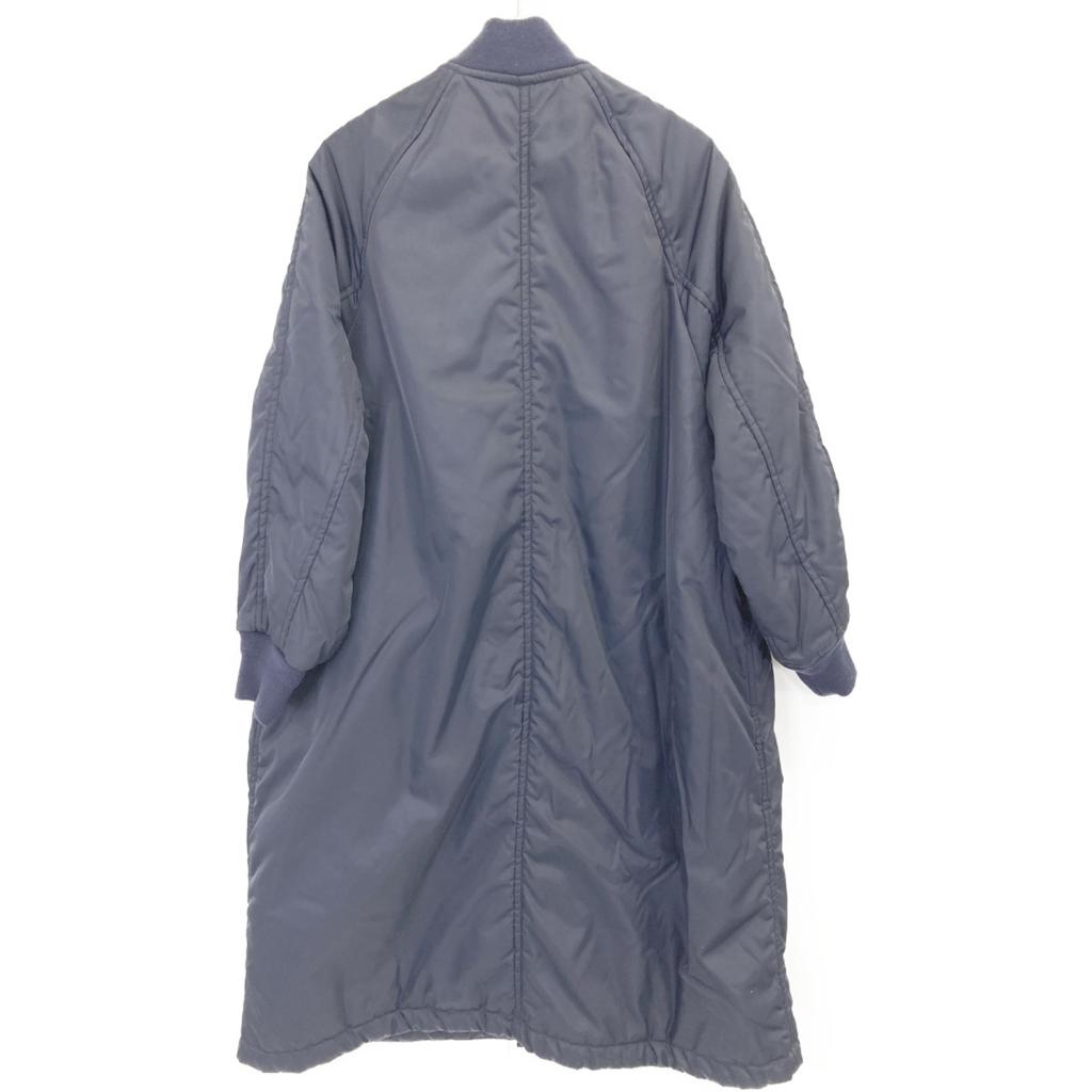 TICCA 243410023 TBDA-023 Navy Long MA-1 Jacket F NavyUsed