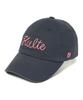 KULTE Script Chain Cap Grey