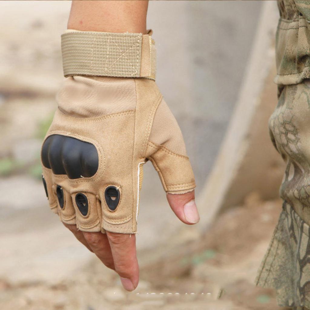 Half Finger Men's Gloves Outdoor Military Tactical Gloves Sports Shooting Hunting Airsoft Motorcycle Cycling Gloves