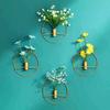 Style Iron Art Diamond Wall Hanging Living Room Bedroom Background Wall Decoration Round Wall Hanging Vase Rack