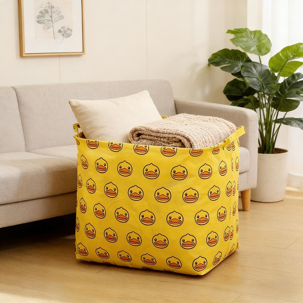1PC Organize Storage Boxes, Fabric Folding, Drawstring Storage Bags, Clothing Storage Boxes, Storage Basket, Toy Storage