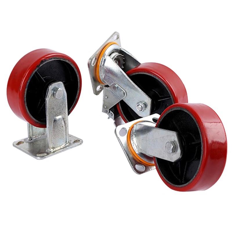 Haistik Industrial Heavy-Duty Polyurethane Caster Wheel