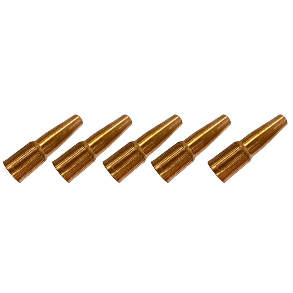 5PCS Welding Nozzle Fits Style #2-4 Model MIG Welding Torch For Lincoln For Magnum 200-400 Series MIG Welding Gas Accessories
