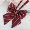 Jk Japanese Plaid Korean Version Of Collar Flower Graduate Female Collar Flower College Wind Streamer Jk Bow Shirt Accessories Sailor Suit