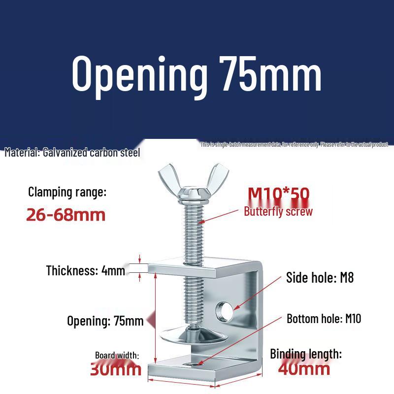 304 Tiger Clip U-Shaped Woodworking G-Clamp