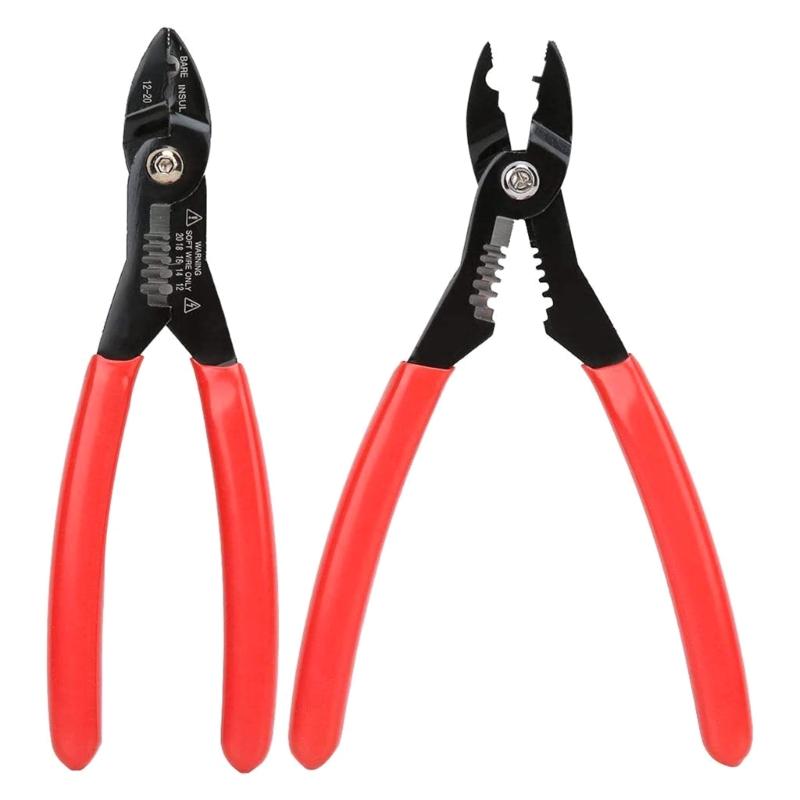 Wire Stripper Tool Multitool Pliers 4 in 1 Stripping Cutter Crimping Cable Wire Cutter Electrician Repair Tool