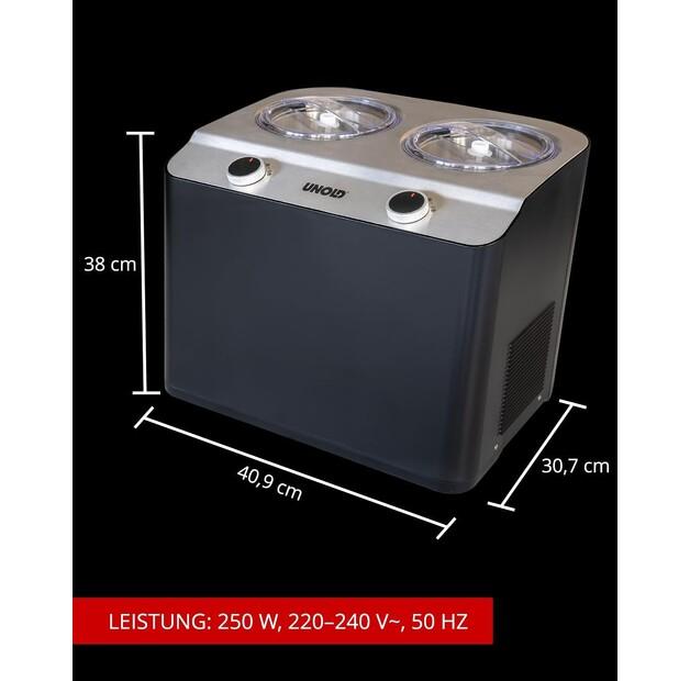 Мороженица Unold 48835 Doppio nero
