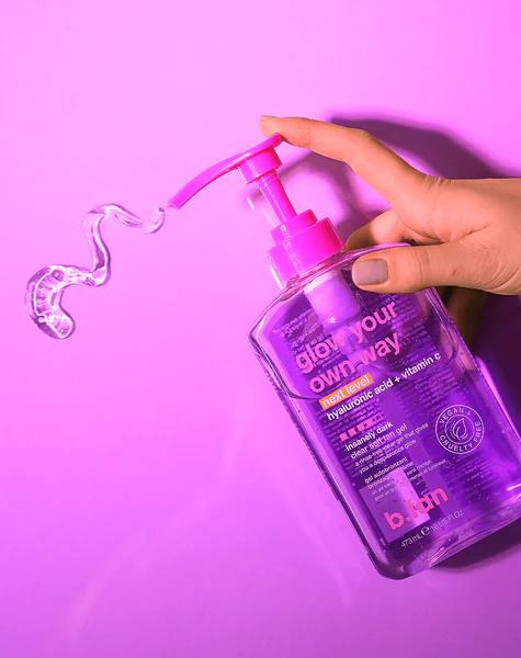 B.tan Glow Your Own Way Next Level Transparent Self-tanning Gel 437ml