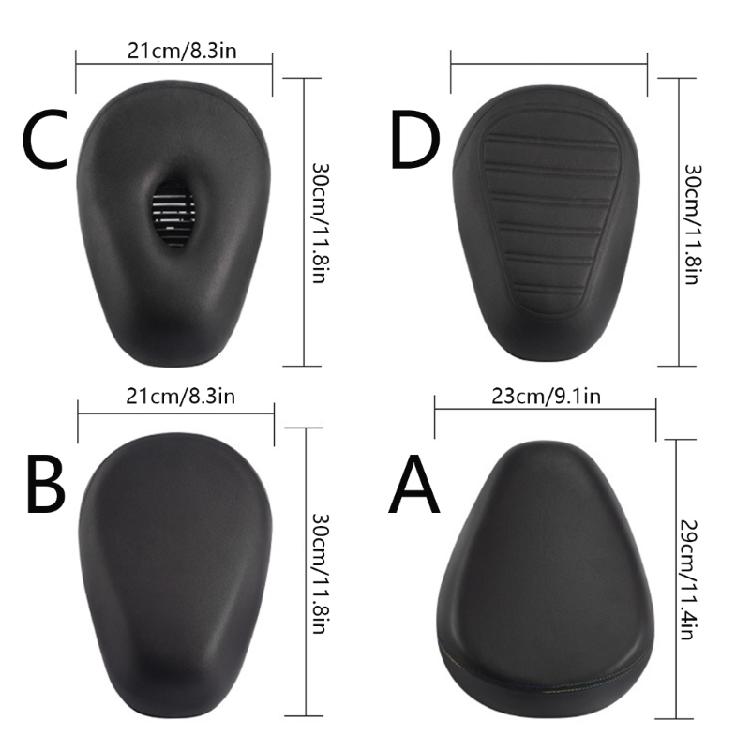 High Elastic Sponges Seat Cushion Bicycles Saddle Electric Bike Seat Cushion