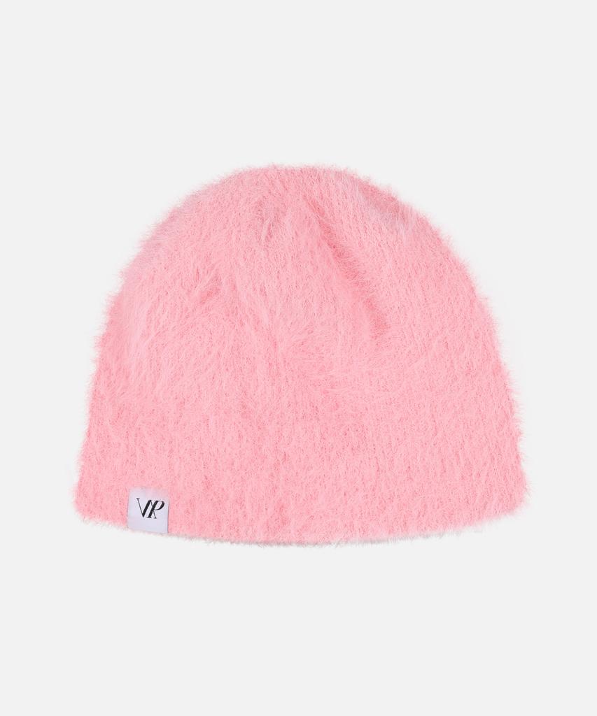 NP STUDIO [Gift Bag][2-Pack] Hairy Fur Knit Beanie 6 Colors