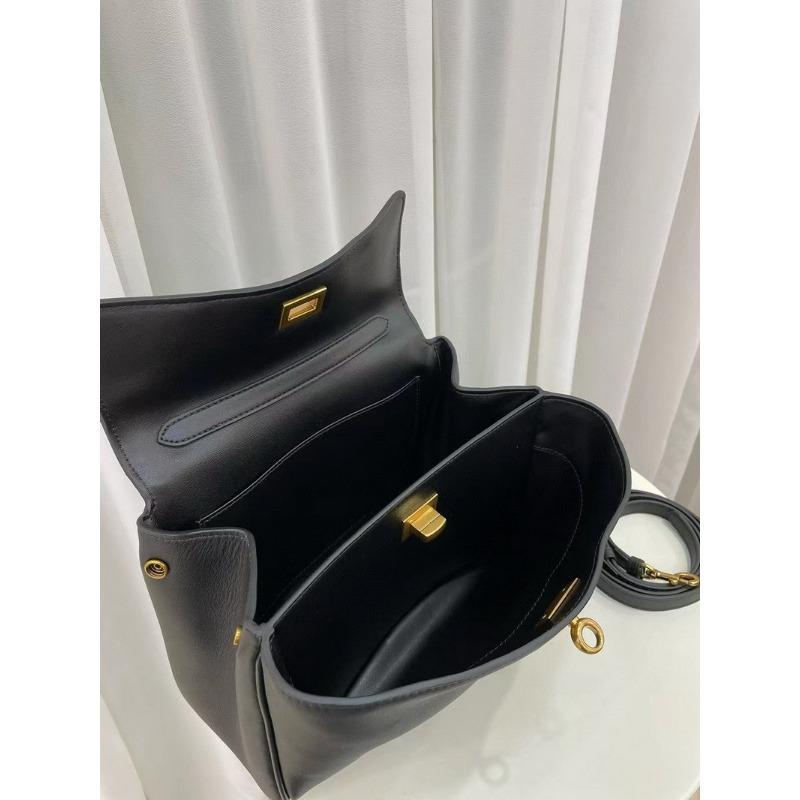 New high-end cowhide leather tote bag KL bag underarm bag shoulder crossbody handbag bag women's bag