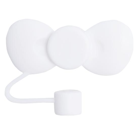 Tampa de palha em forma de arco 10 mm à prova de poeira à prova de vazamento reutilizável de grau alimentício garrafa de palha capa de poeira copos de palha toppers