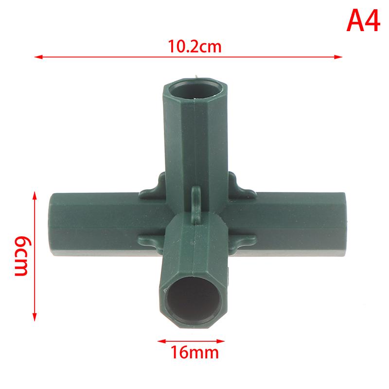 16Mm Pvc Fitting Stabil støtte Kraftig drivhusramme Byggekobling