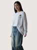 ZBLACK Selected Star Long Sleeve (White)