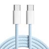 USB C To USB C Cable USB Type C 480Mbps Woven Data Cable Fast Charge Cable For Laptop Smart Phone Length 1M/2M