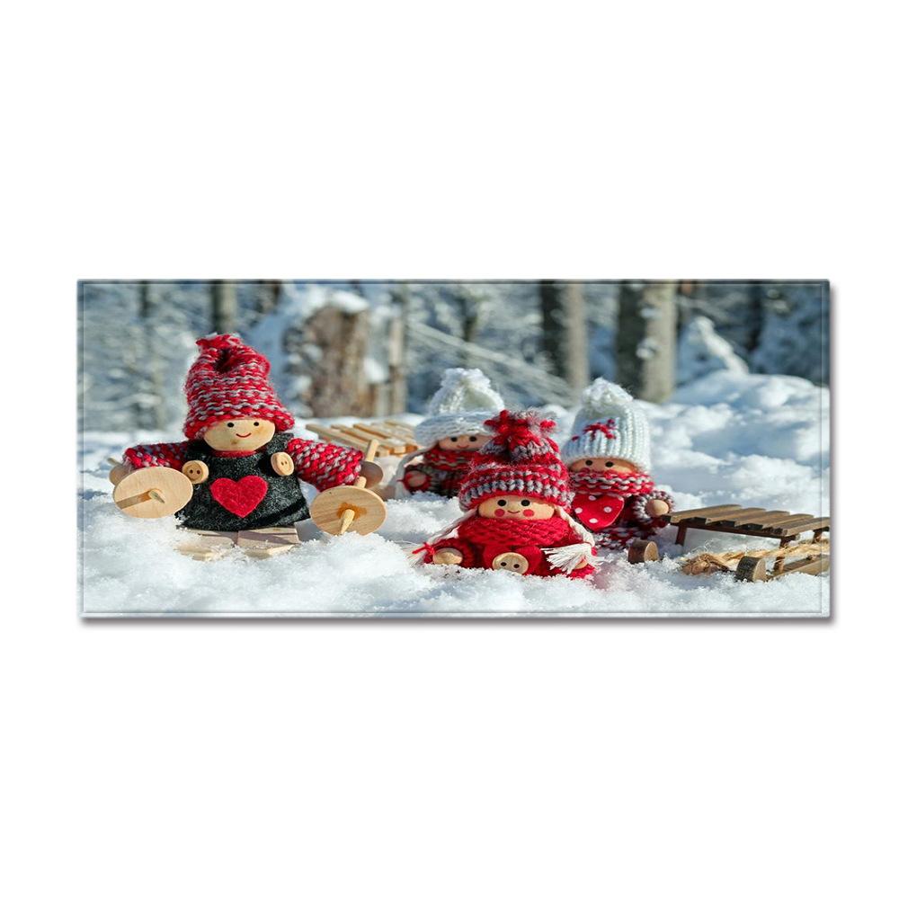 Christmas Kitchen Sand Carpet Doormat Long Floor Mat