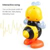 With Sound Bee Electric Toys Flash Lighting Children Music Pets Dancing Bee Toy  Preschool Learning