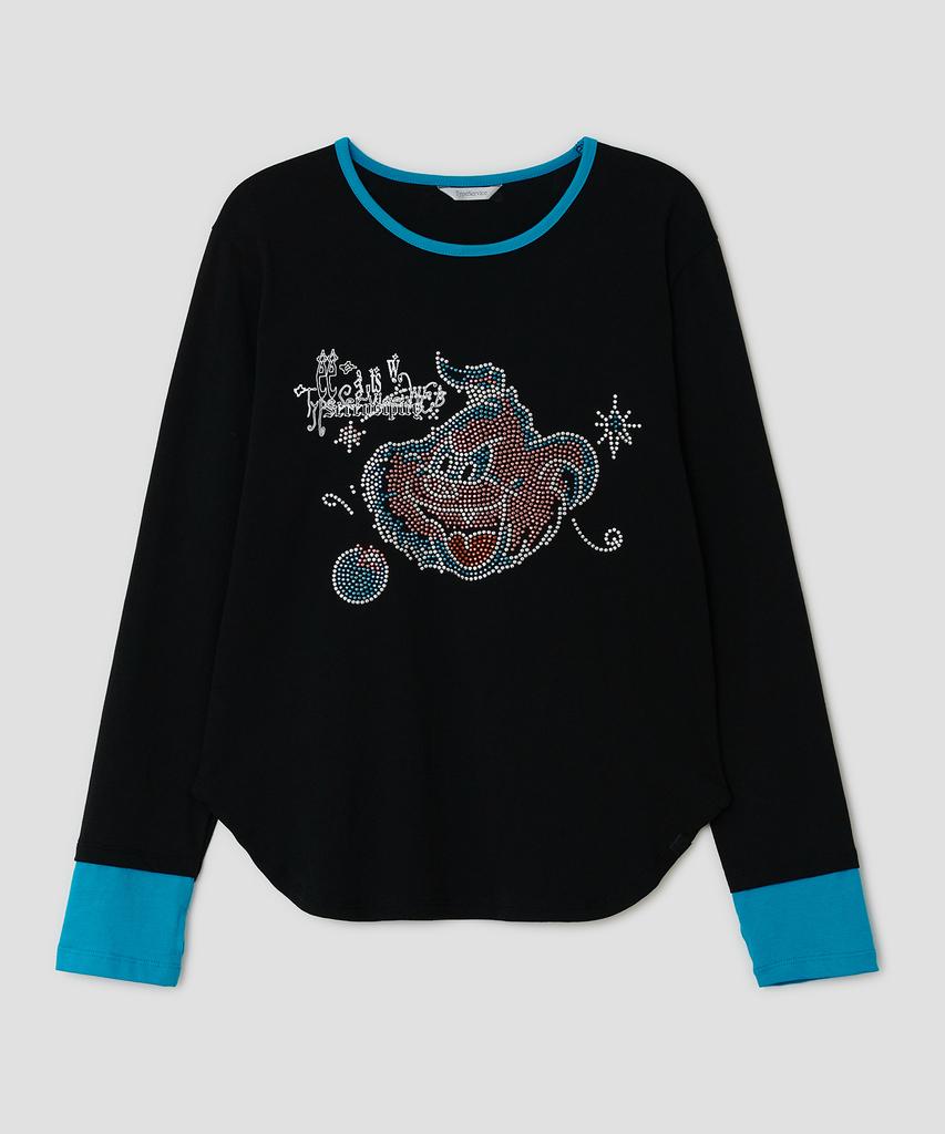 Taibseobiseu Hotfix Contrast Curve Top [Black]