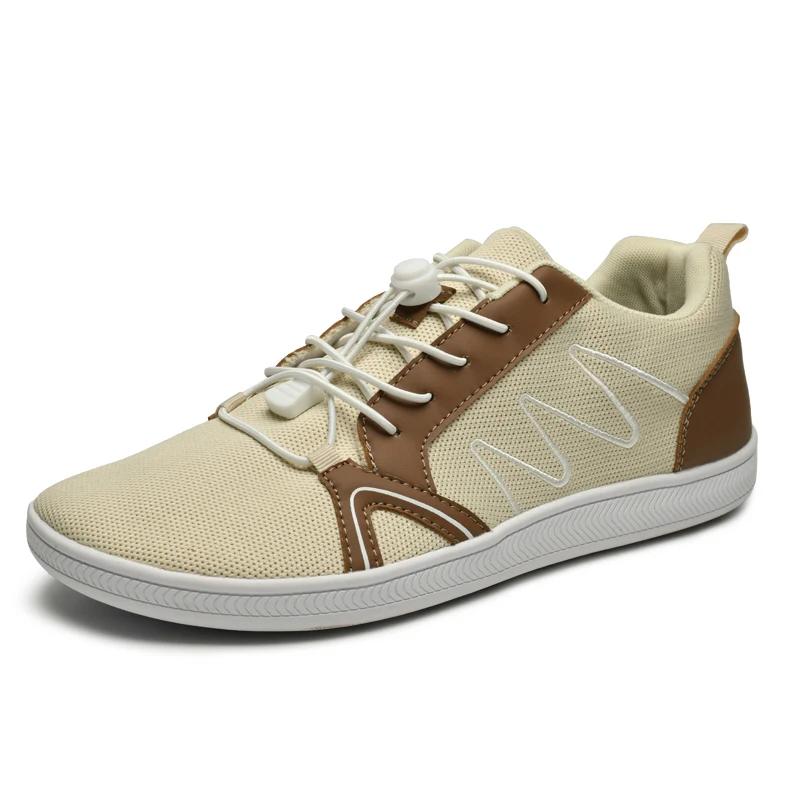 Barefoot Shoes For Men Cross-trainer Minimalist Walking Shoes Outdoor Wide Toe Box Sneakers Women Zero Drop Casual Mesh Sneaker