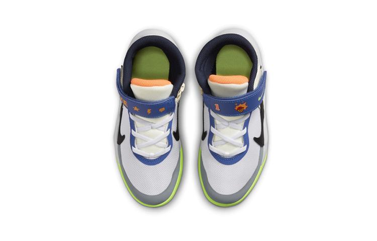 Nike Team Hustle D 10 FlyEase PS 'White Multi-Color' FB1881-101