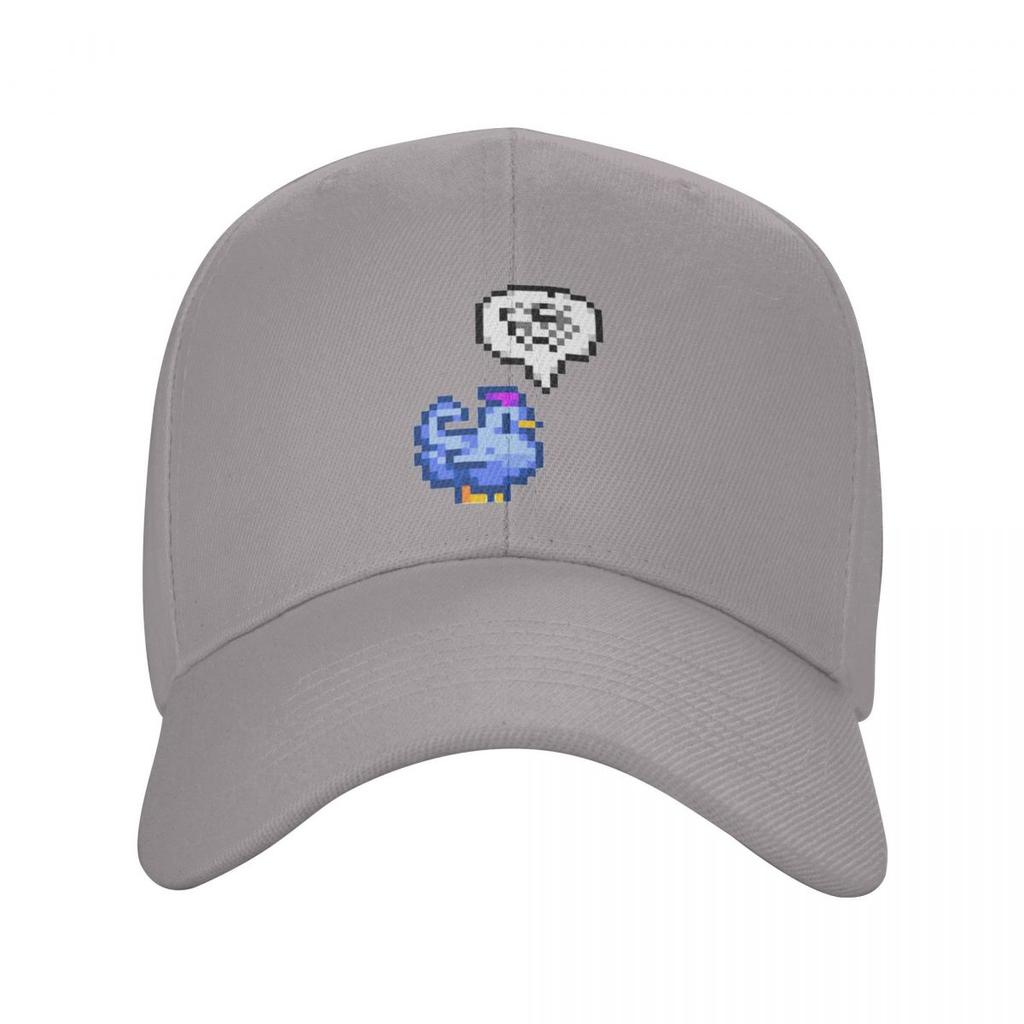 Unhappy Chickens Stardew Valley Game Cute Cartoon Baseball Caps Fashion Men Women Hats Casual Cap Hip Hop Baseball Hat Casquette