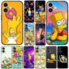 Anime The S-Simpsons Bart Casing Phone Cover for Samsung Galaxy S22 S21 S20 Fe Ultra S9 Plus + A13 A22 M21 M31 M55 M15 Case