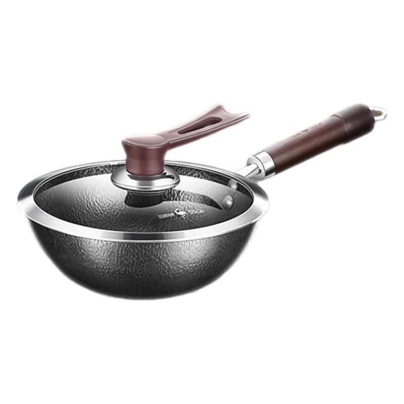 San Si Gang Zhangqiu Forged Wrought Iron Wok