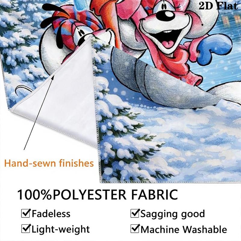diddl Wall Tapestry Aesthetic Wall Hanging Printed Fabric Blanket Decorative Tapestries for Bedroom Living Room Home Decor