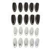 10 Pcs Iron Snare Drum Lug Bass Drum Claw Hooks Percussion Instrument Parts Accessories