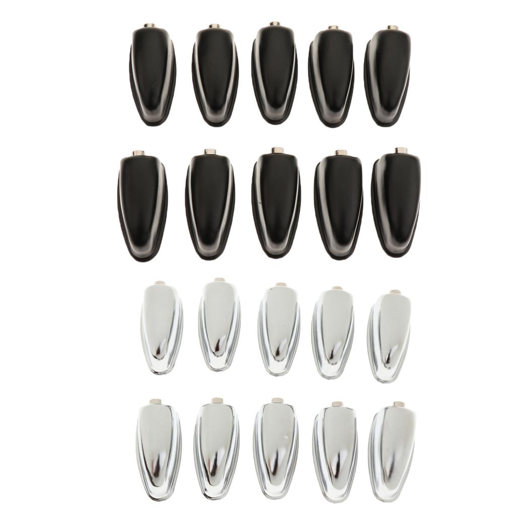 10 Pcs Iron Snare Drum Lug Bass Drum Claw Hooks Percussion Instrument Parts Accessories