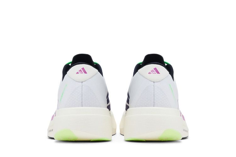 adidas Adizero Evo SL White Purple Lime Burst