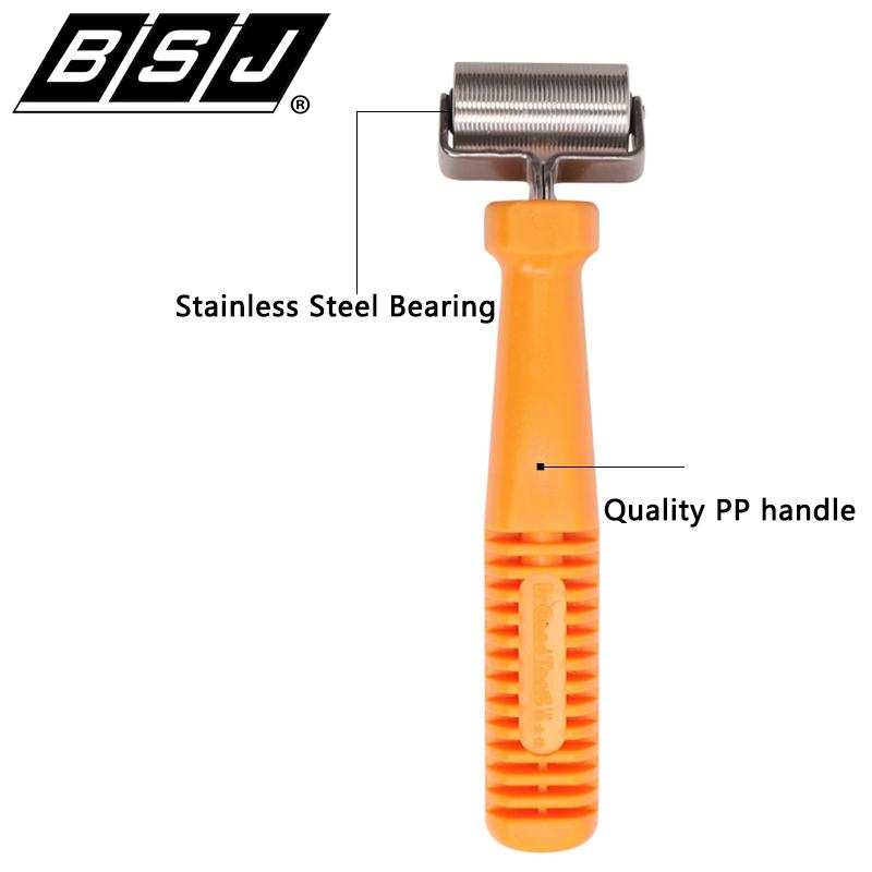 Stainless Steel Seam Roller Wallpaper Smoothing Tool Wallpaper Roller Home Decoration Pressure Roller