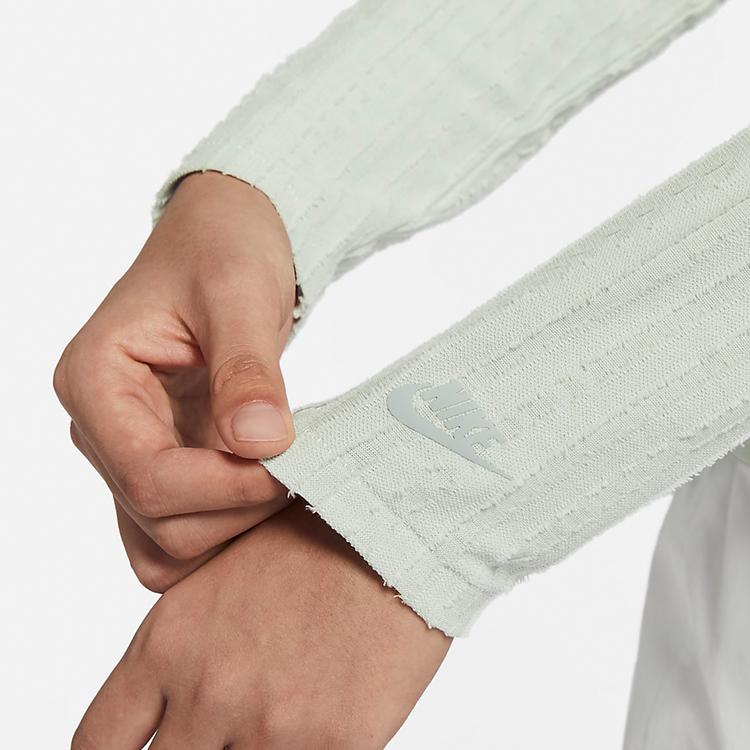 Nike Dri-FIT Adv Tech Pack Knit Crew Neck Long Sleeve T-Shirt Women Tops Stone-Green DM6165-034