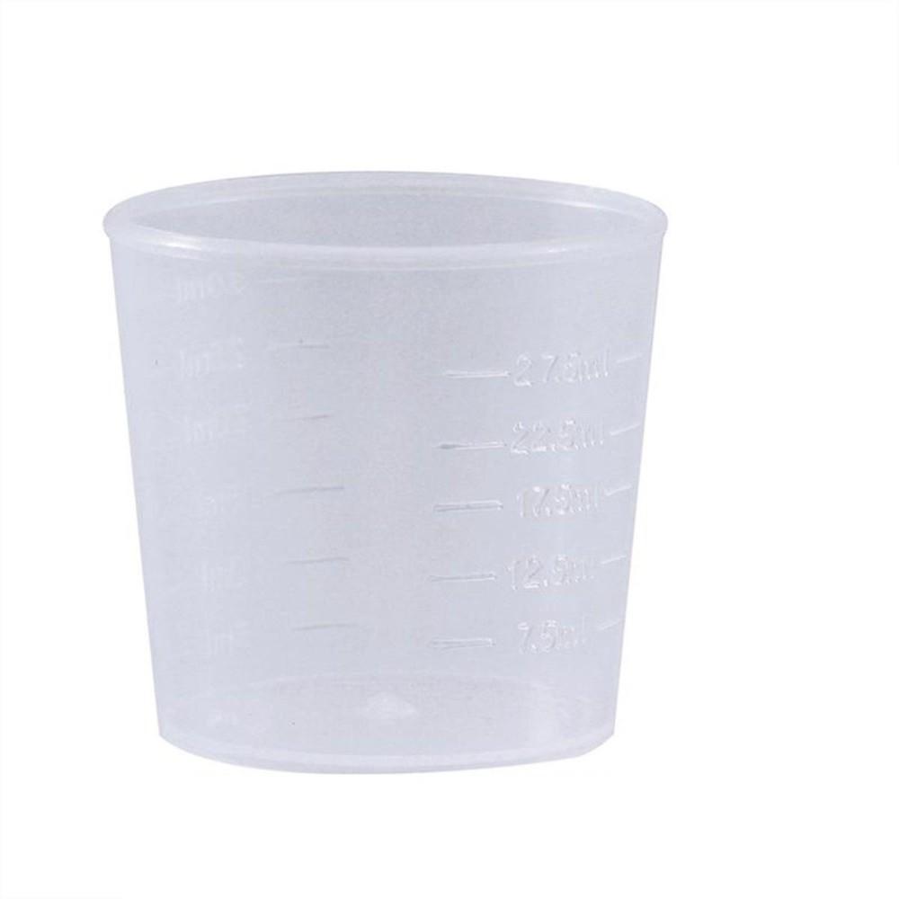 Paint Resin Plastic Measuring Tool Graduated Cups Container Scale Cups 20pcs
