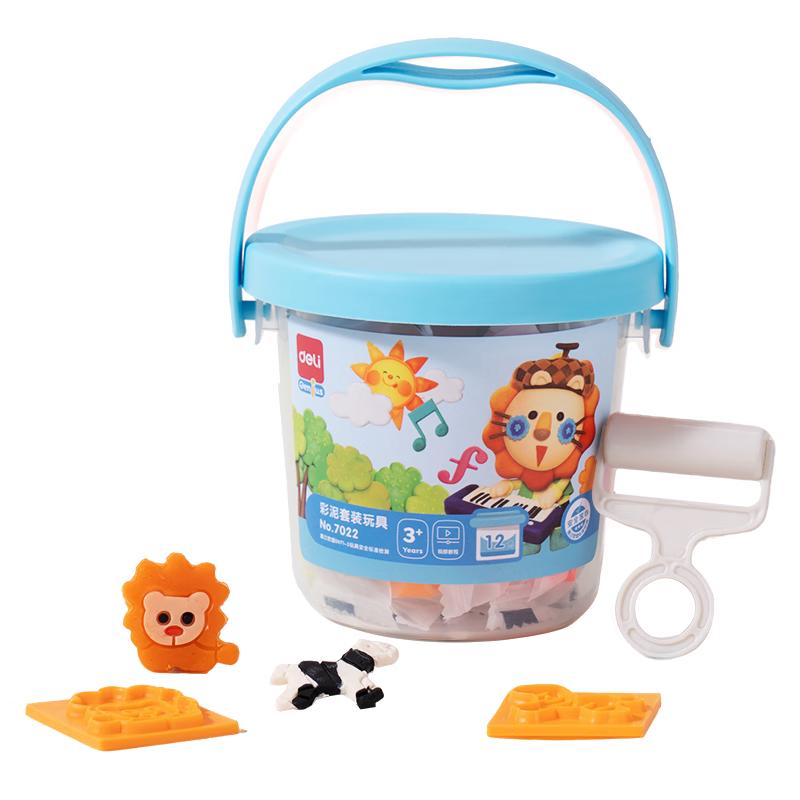 Deli 12-Color Modeling Clay Set